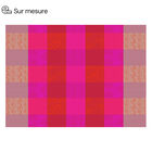 Tovaglia antimacchia Fleurs de Kyoto Cerise 175x175 100% cotone, , hi-res image number 2